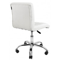 Крісло офісне на колесах Bonro B-532 біле