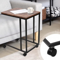 Стол журнальный на колесах лофт Bonro 1045