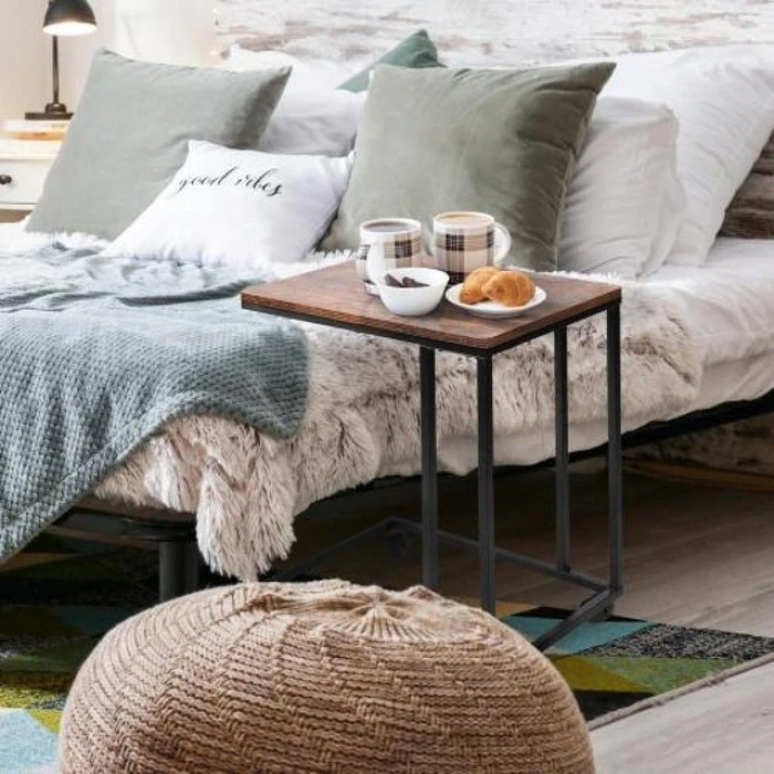 Стол журнальный на колесах лофт Bonro 1045