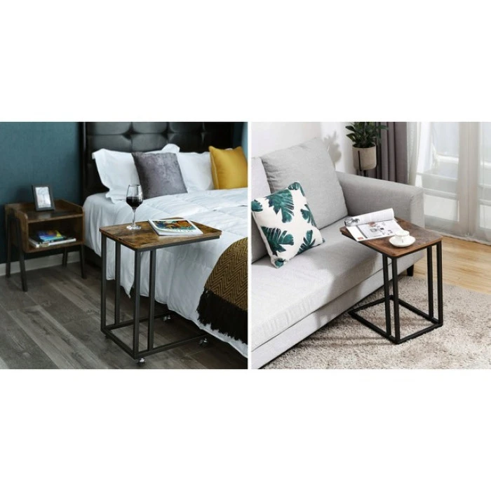 Стол журнальный на колесах лофт Bonro 1045