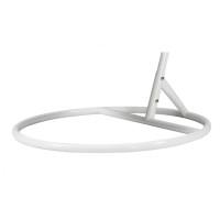 Подвесное кресло-качалка кокон Bonro 329 XL (бело-серое)