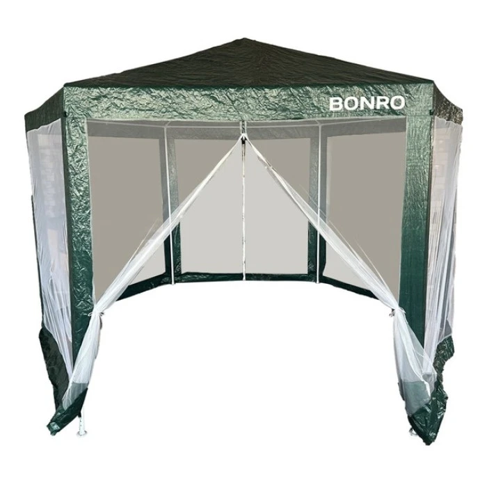 Садовий павільйон намет з москітною сіткою Bonro B-1024 зелений