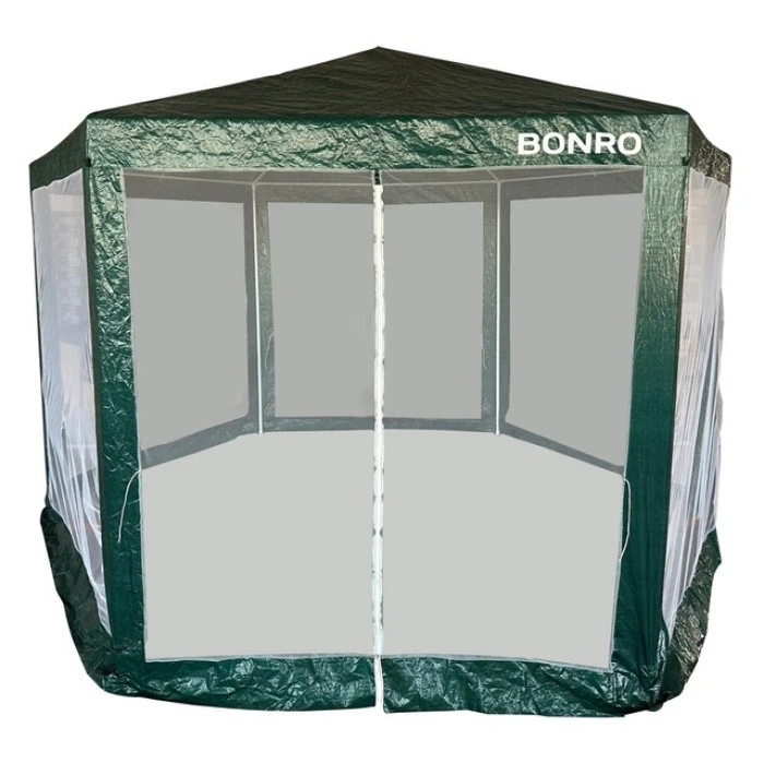 Садовий павільйон намет з москітною сіткою Bonro B-1024 зелений