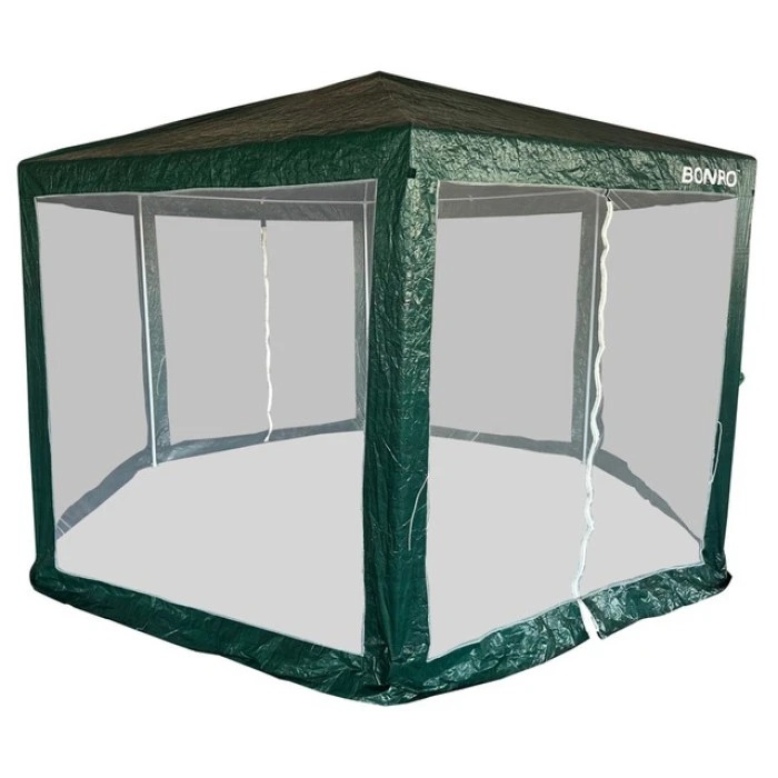 Садовий павільйон намет з москітною сіткою Bonro B-1024 зелений