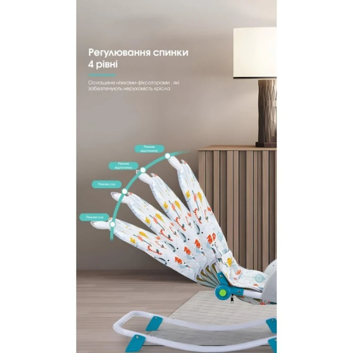 Дитячий стілець шезлонг-гойдалка для годування SPOKO SP-818
