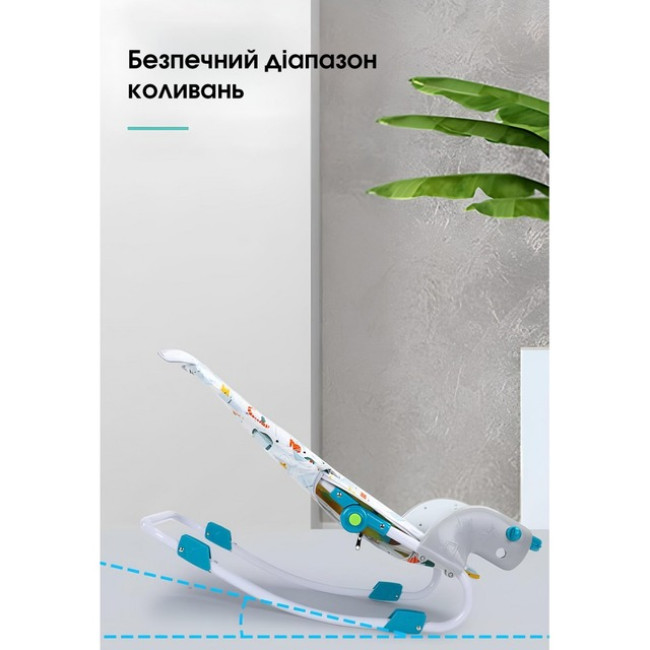 Детский стул шезлонг-качалка для кормления SPOKO SP-818