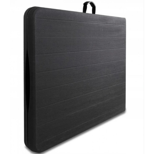 Стіл розкладний туристичний для пікніка Bonro BS 180 см чорний