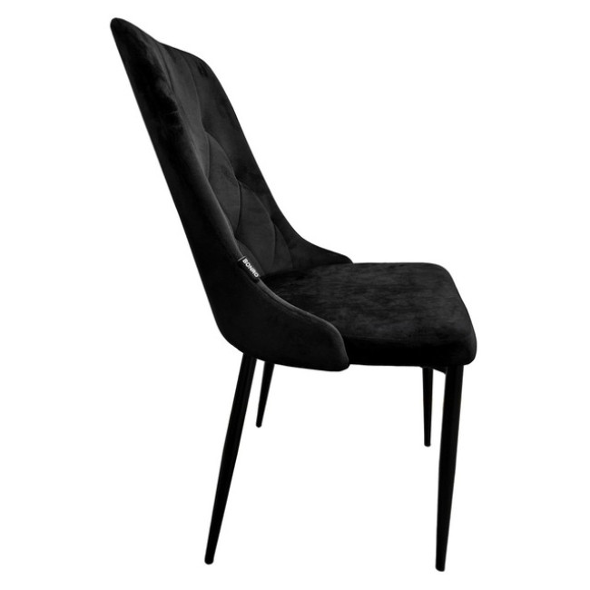 Стул кресло для кухни, гостиной, кафе Bonro B-426 черное