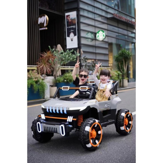 Детский электромобиль Spoko SP-8688 серый