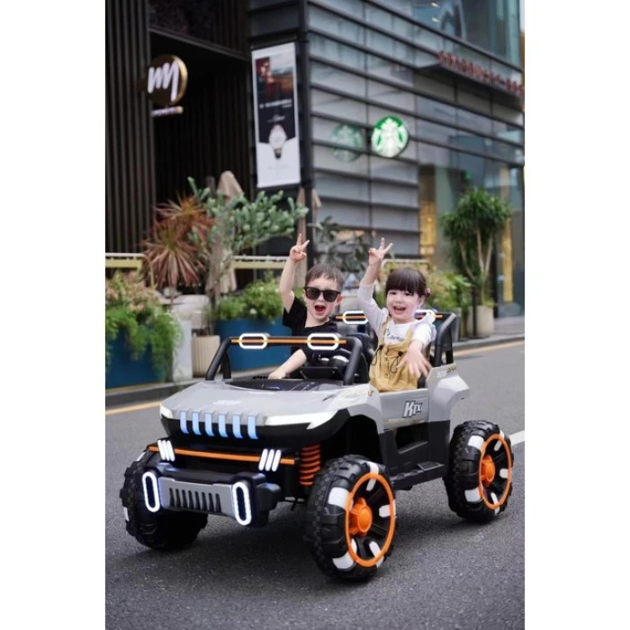 Дитячий електромобіль Spoko SP-8688 сірий