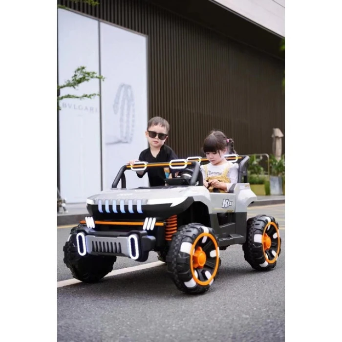 Дитячий електромобіль Spoko SP-8688 сірий