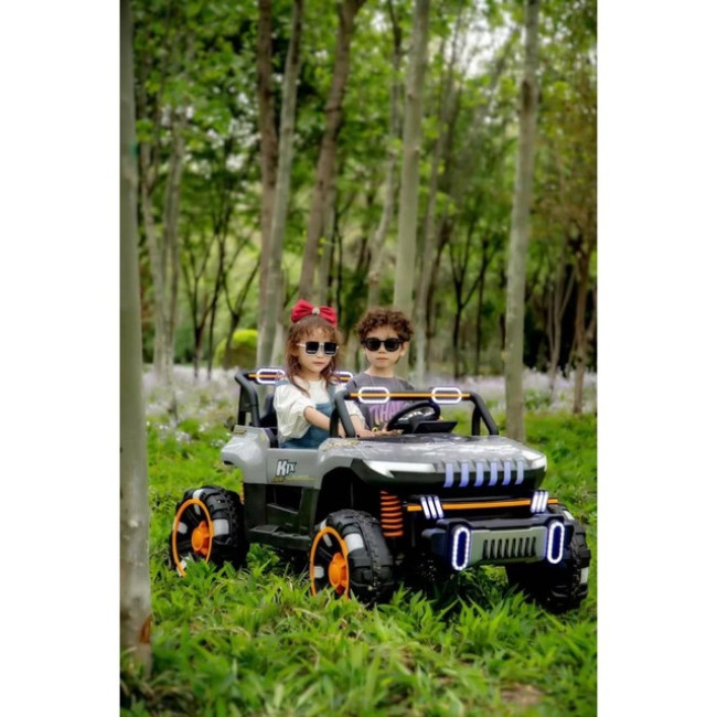 Детский электромобиль Spoko SP-8688 серый