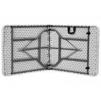 Стол раскладной туристический для пикника Bonro BS 244 см белый.