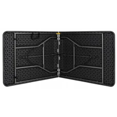 Стол раскладной для пикника 180 см + 2 лавки набор Bonro черный