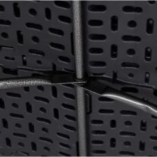 Стол раскладной для пикника 180 см + 2 лавки набор Bonro черный