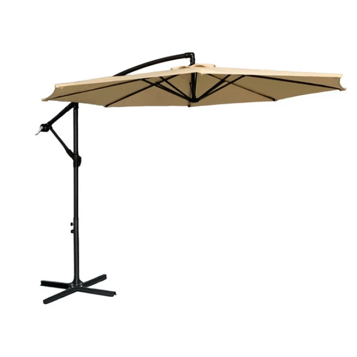 Зонтик садовый регулируемый с наклоном бежевый Bonro B-7012 3м 8 спиц