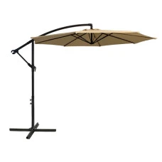 Зонтик садовый регулируемый с наклоном бежевый Bonro B-7012 3м 8 спиц