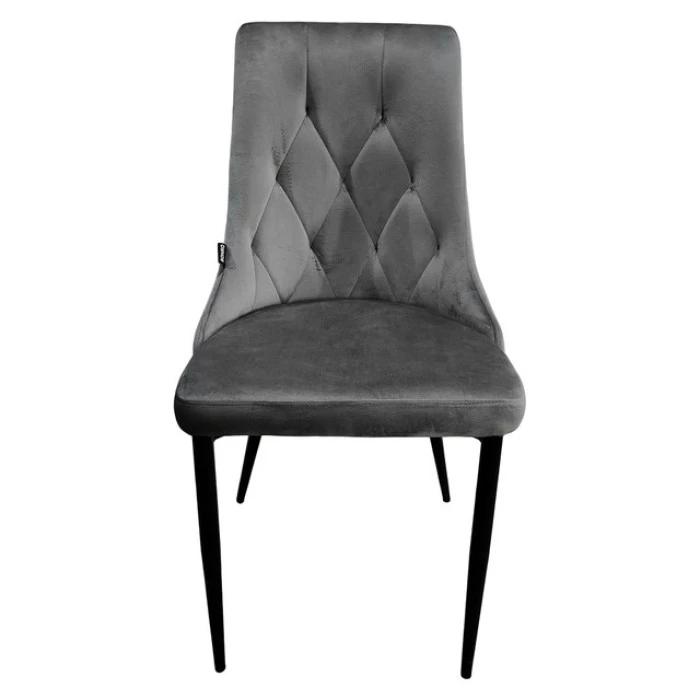 Стілець крісло для кухні, вітальні, кафе Bonro B-426 сіре (4 шт)