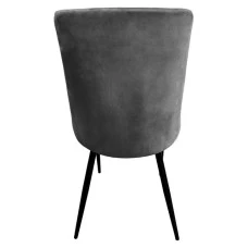 Стілець крісло для кухні, вітальні, кафе Bonro B-426 сіре (4 шт)