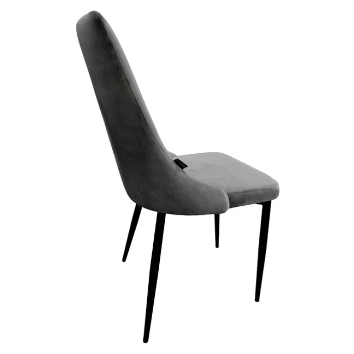 Стілець крісло для кухні, вітальні, кафе Bonro B-426 сіре (4 шт)