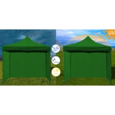 Намет павільйон розсувний з стінками 3 х 3 м Bonro B-9004 зелений + сумка