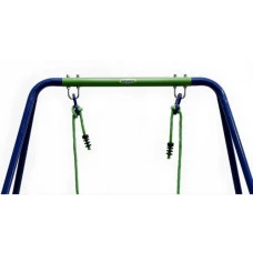 Качели детские уличные металлические Spoko SP-S01 сине-зеленые