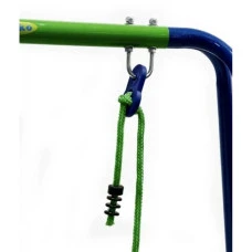 Качели детские уличные металлические Spoko SP-S01 сине-зеленые