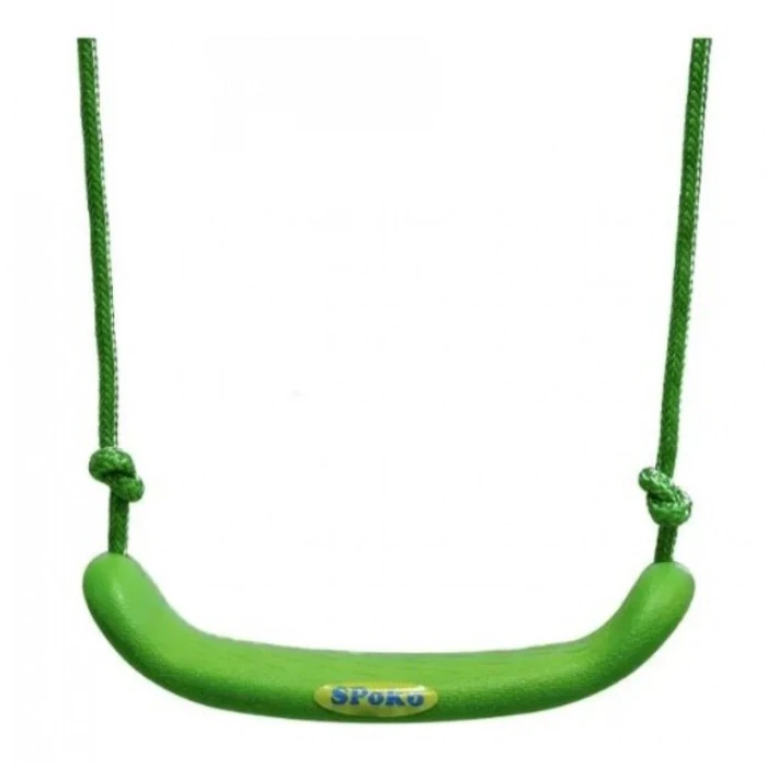 Качели детские уличные металлические Spoko SP-S01 сине-зеленые