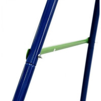 Гойдалка дитяча вулична металева Spoko SP-S01 синьо-зелена