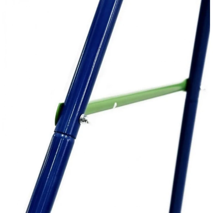 Качели детские уличные металлические Spoko SP-S01 сине-зеленые