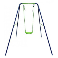 Гойдалка дитяча вулична металева Spoko SP-S01 синьо-зелена