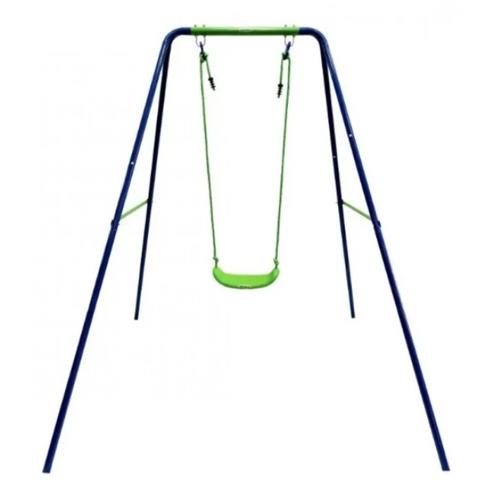 Качели детские уличные металлические Spoko SP-S01 сине-зеленые