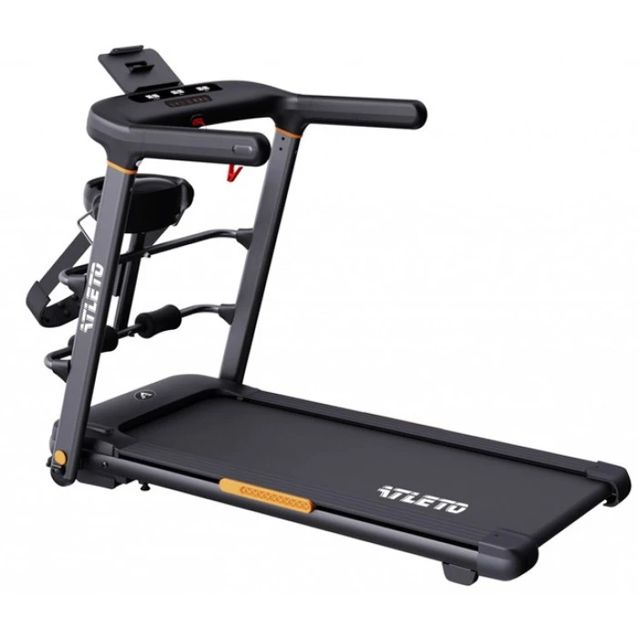 Бігова доріжка електрична Atleto A20 з масажером до 15 км/год з кутом нахилу