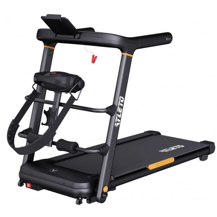 Бігова доріжка електрична Atleto A20 з масажером до 15 км/год з кутом нахилу