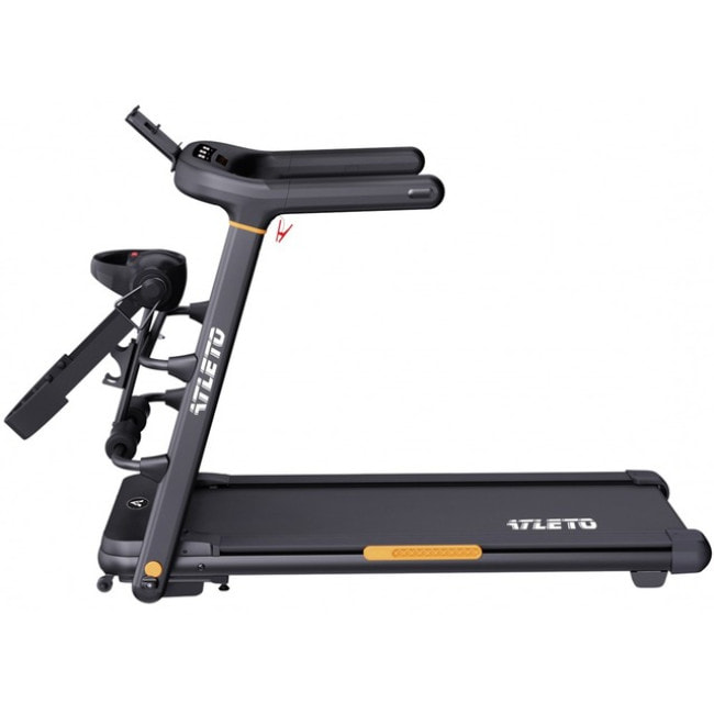 Беговая электрическая дорожка Atleto A20 с массажером до 15 км/ч с углом наклона
