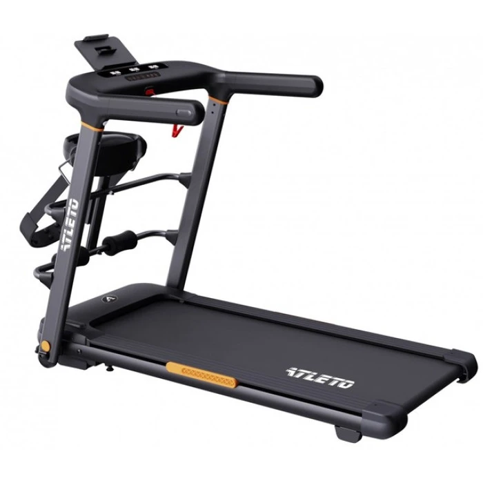 Бігова доріжка електрична Atleto A20 з масажером до 15 км/год з кутом нахилу