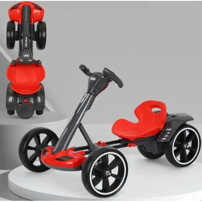 Дитячий електрокарт з пультом керування Spoko SP-V17 6V4,5 червоний