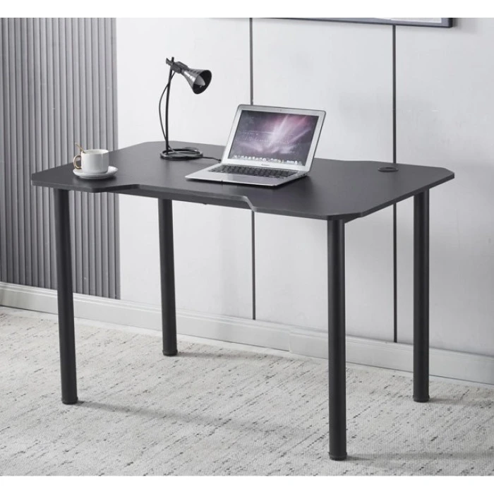 Геймерський ігровий комп'ютерний стіл 120 см Bonro B-10 чорний