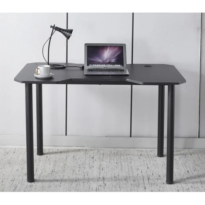 Геймерський ігровий комп'ютерний стіл 120 см Bonro B-10 чорний