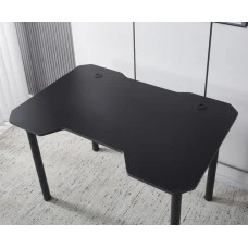 Геймерський ігровий комп'ютерний стіл 120 см Bonro B-10 чорний