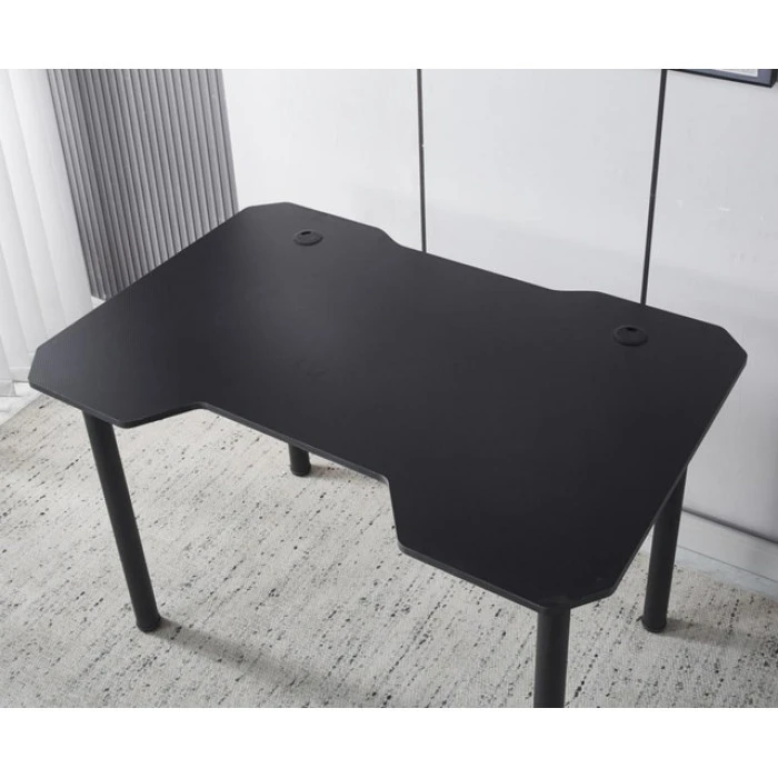 Геймерський ігровий комп'ютерний стіл 120 см Bonro B-10 чорний