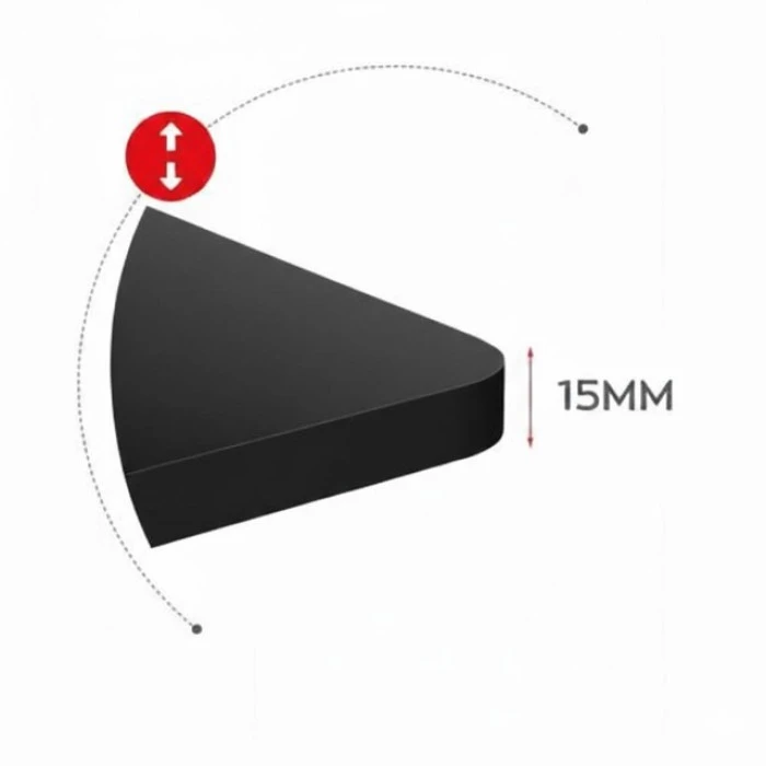 Геймерський ігровий комп'ютерний стіл 120 см Bonro B-10 чорний