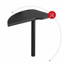 Геймерський ігровий комп'ютерний стіл 120 см Bonro B-10 чорний