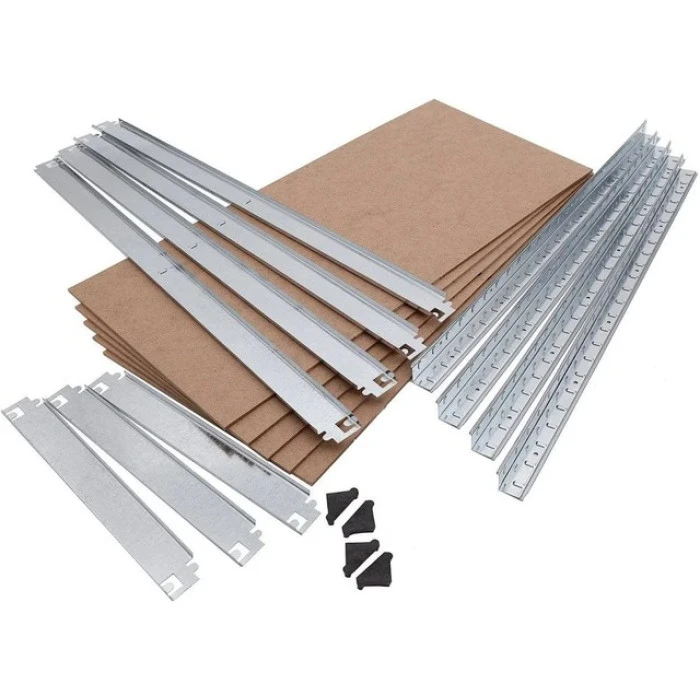 Стеллаж металлический для кладовки кладовой подвала 5 полок 220х110х45 Siker G2211