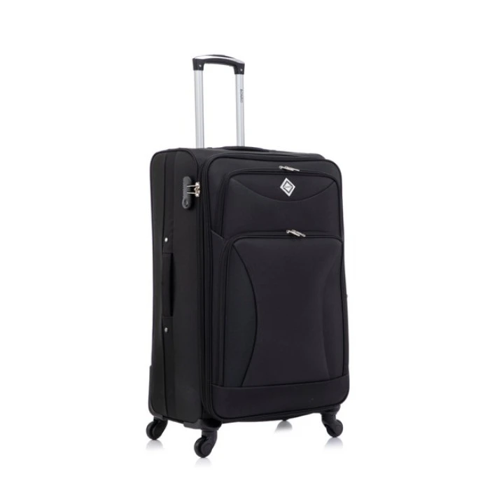 Валіза Bonro Tourist 4 колеса (велика) чорна