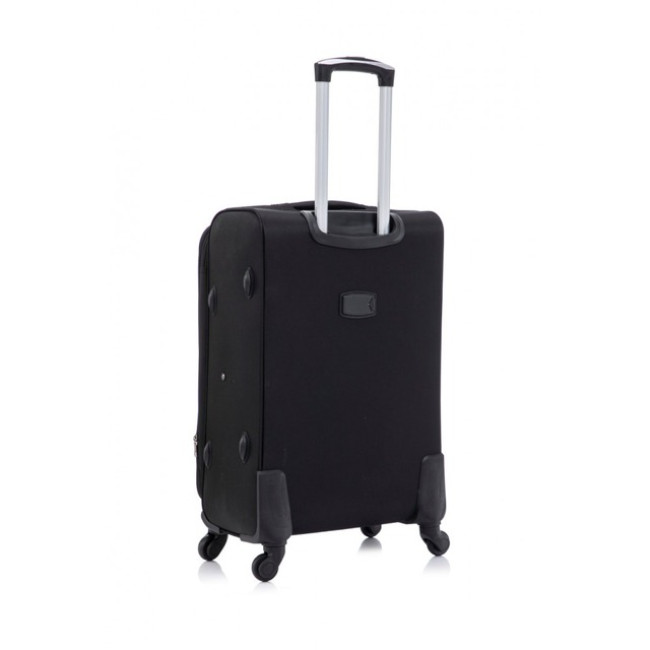 Чемодан Bonro Tourist 4 колеса (большая) черный
