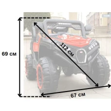 Дитячий електромобіль баггі 4х4 Spoko SP-V90 червоний