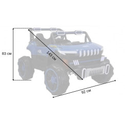 Детский электромобиль Spoko SP-8688 синий
