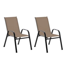 Комплект 2шт. садовых стульев 4Points Udine коричневый