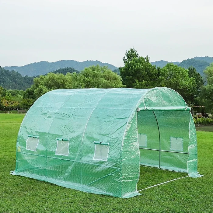 Теплиця парник 4Points 6м2 2x3м городня збірна теплиця садова дачна готова для будинку дачі з вікнами